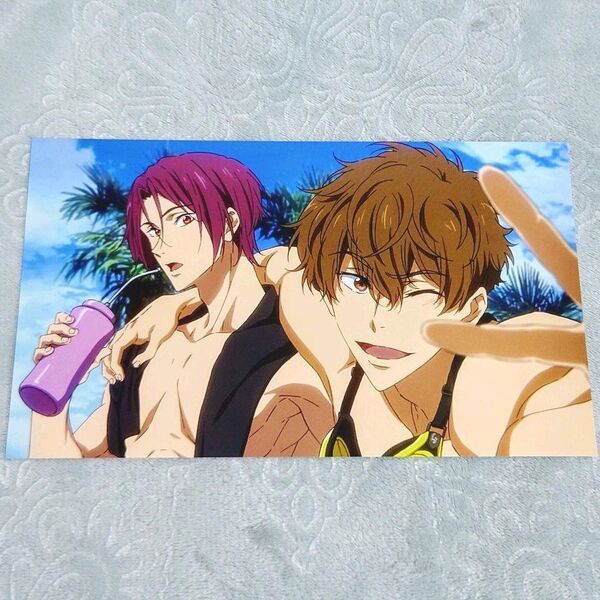 Free! DF -Dive to the Future- エンドカード ポストカード 桐嶋夏也 松岡凛