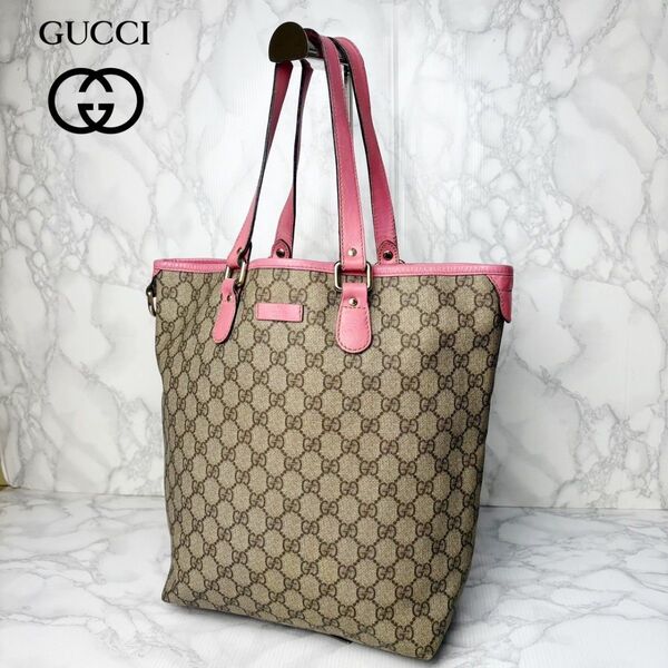 501 GUCCI グッチ トートバッグ ハンドバッグ 肩掛け PVC