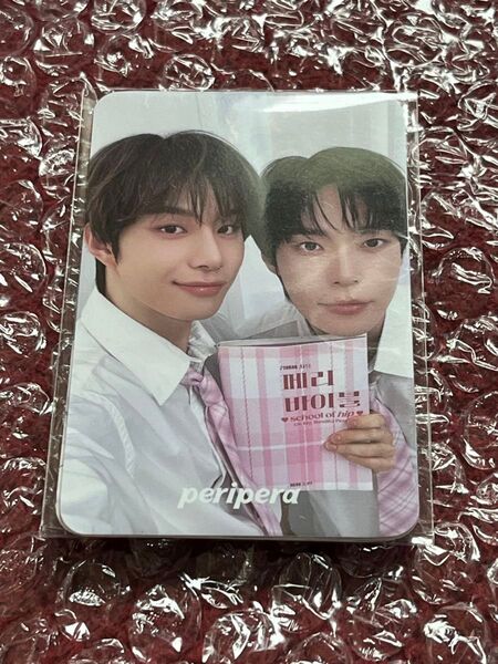 nct127 peripera トレカ 新品未開封 ドヨン ジョンウ 3枚セット