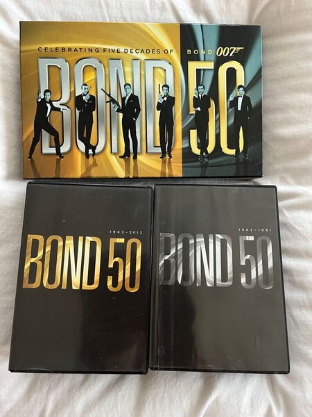 007 50周年記念DVDコレクターズBOX 2BOXセット