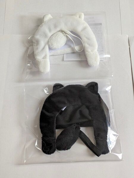 にじぱぺっとコスチュームカスタマイズ 白猫 黒猫