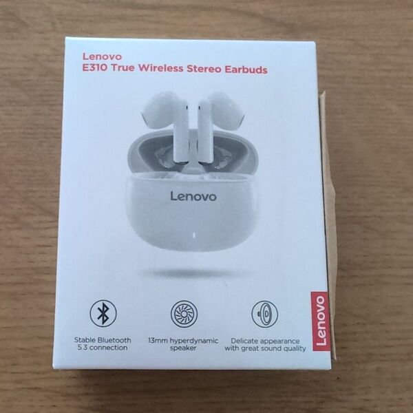 Lenovo E310 True Wireless Stereo ワイヤレスイヤホン