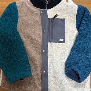 gym mastey athletic wear ジムマスター ボアジャケット リバーシブル