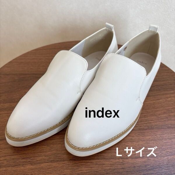 フェイクレザー スリッポン 白 レディースシューズ 春靴 スニーカー
