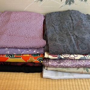 着物 ハンドメイド リメイク材料