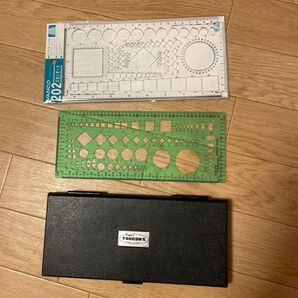 建築設備士二次試験用テンプレート、製図セット