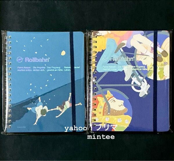 ロルバーン スタジオジブリ ポケット付きメモ 「千と千尋の神隠し」 「耳をすませば」 2冊セット リングノート
