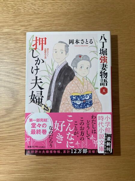 押しかけ夫婦 八丁堀強妻物語 岡本さとる
