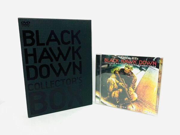 【新品同様】映画『ブラックホークダウン』DVDコレクターズボックス&サントラCD