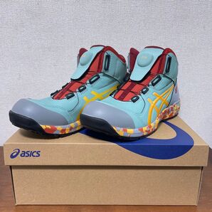 新品/asics WINJOB CP304 BOA MARBLE 27.0 緑