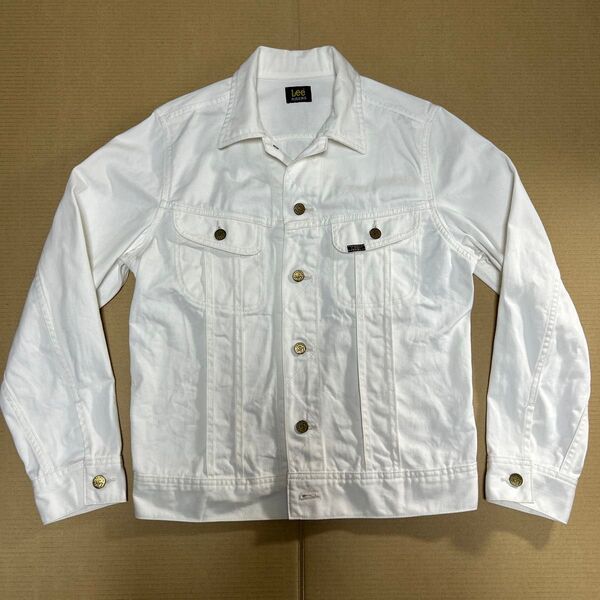 Lee RIDERS リー ライダース GL T047 デニムジャケット ジージャン トラッカージャケット ホワイト メンズM