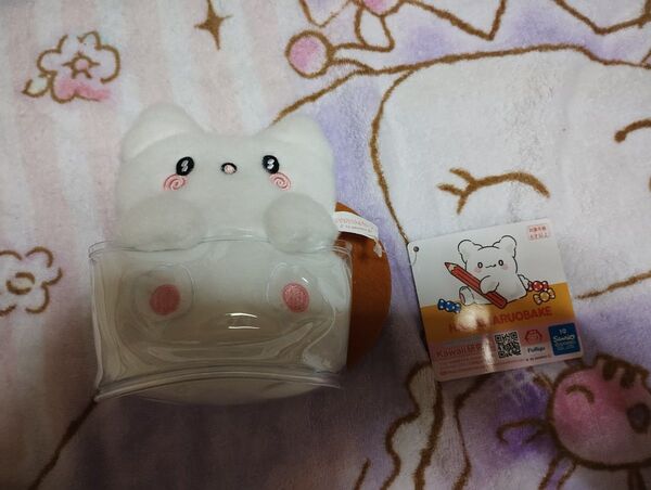 はなまるおばけ カフェぬいぐるみ+マスコット2点セット