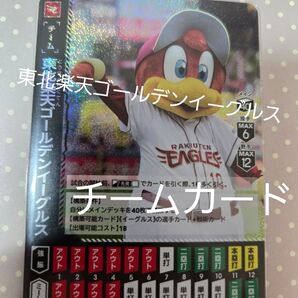 東北楽天ゴールデンイーグルスチームカード