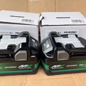 最終値下げ中 新品未使用純正品ハイコーキ リチウムイオンバッテリーマルチボルト BSL36A18X 2個セット