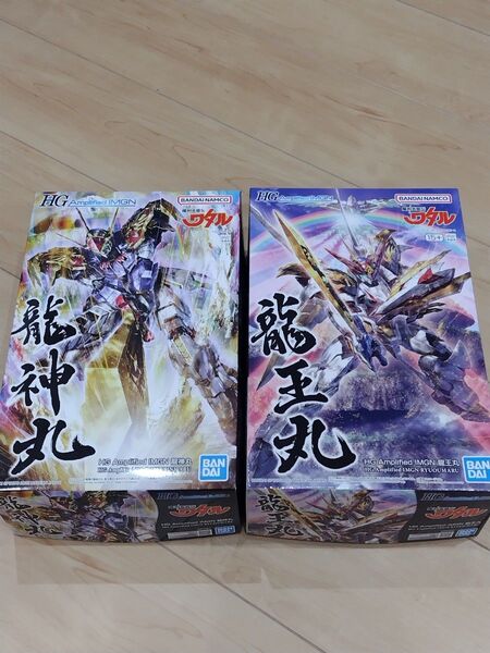 未組立 2種セット HG Amplified IMGN 龍王丸 & 龍神丸『魔神英雄伝ワタル』プラモデル バンダイ