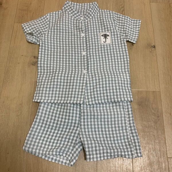 子ども服 セットアップ 半袖 shein ブラウス