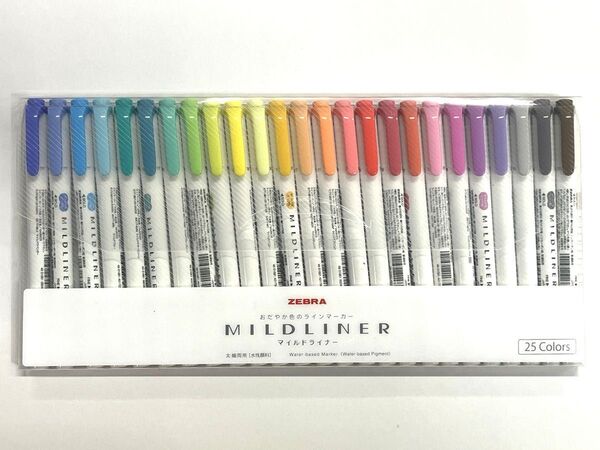 限定生産品 ZEBRA MILDLINER 25色セット