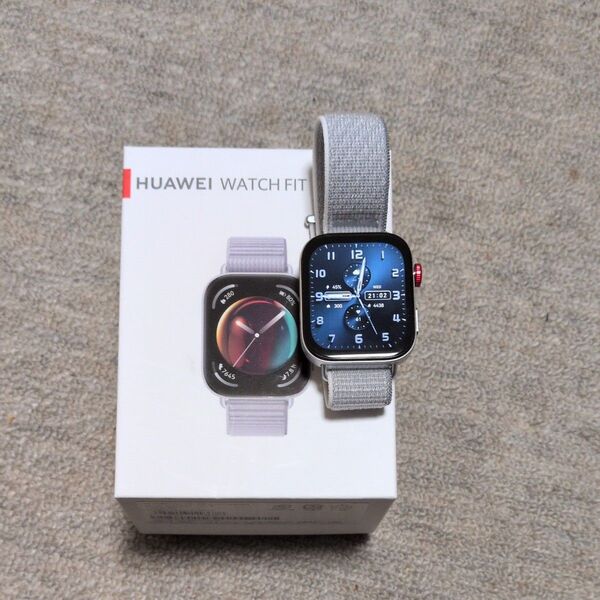 Huawei watch fit3 シルバー