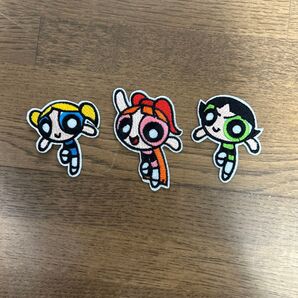 パワパフガールズ ワッペン3枚セット