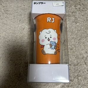 タンブラー BT21 コップ 350ml プラスチック オレンジ