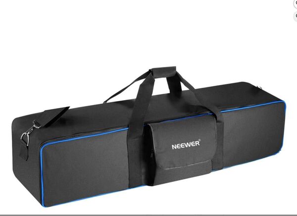 Neewer 大型フォトスタジオ照明機材用キャリングバッグ 105x25x25cm ストラップ無し。