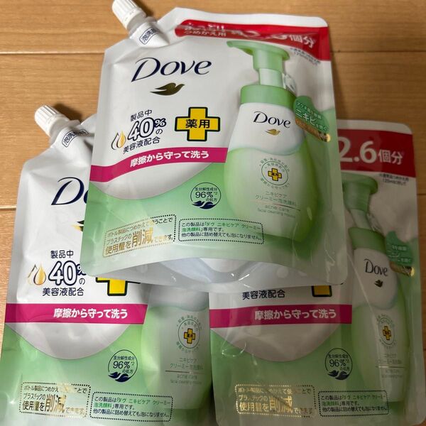 ダヴ ニキビケア クリーミー泡洗顔料 レフィル 320ml