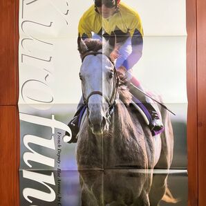 クロフネ ポスター サラブレ 競馬 雑誌 付録