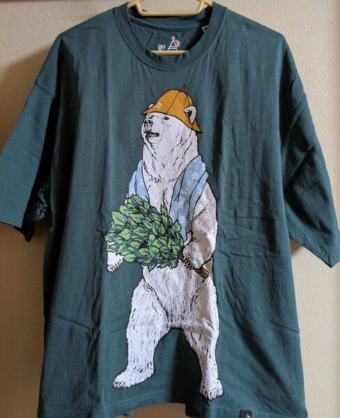ゴースローキャラバン サウナクマTシャツ 3 М ビッグ Tシャツ