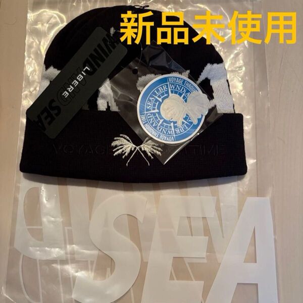 【新品未使用】LIBERE×WIND AND SEA コラボニットキャップ