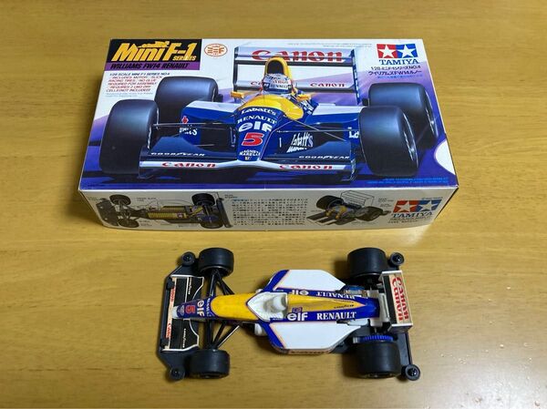 タミヤ 1/28 ミニF1 ウイリアムズ FW14ルノー(未走行) ※近々取り下げします!