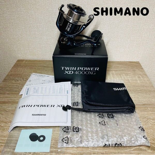 SHIMANO 21 ツインパワーXD 4000XG スピニングリール 新品 シマノ