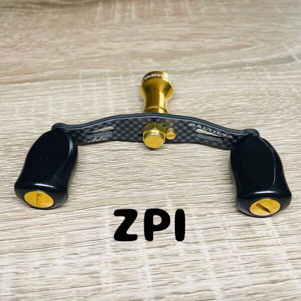 ZPI ソルティーバ ダイワ用 ダブルハンドル スピニング ゴールド 軽量 廃盤