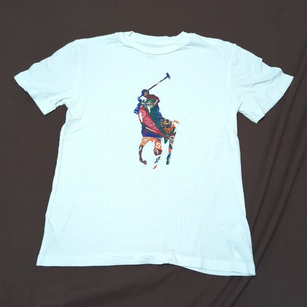 ポロラルフローレン Tシャツ ロゴ ホワイトビンテージTシャツ