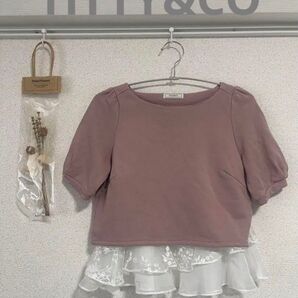 【TITTY&CO】ショート丈Tシャツ・キャミ