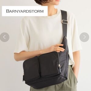 【極美品】BARNYARDSTORM ポケットショルダー 撥水 ブラック