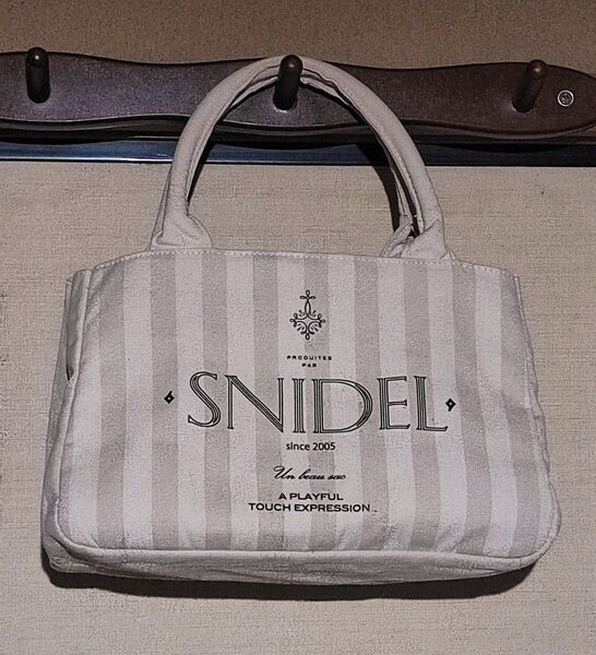 SNIDEL スナイデル キャンバストートバッグ ハンドバッグ