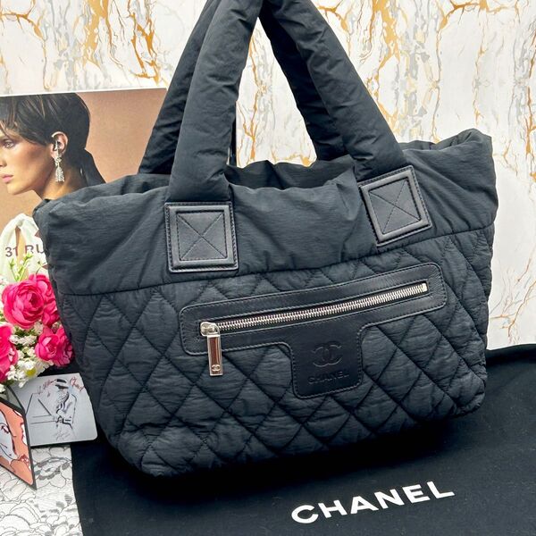 ★極美品★ CHANEL シャネル コココクーン キルティング トートバッグ