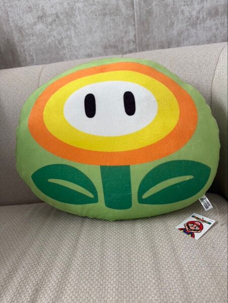 任天堂 スーパーマリオ ファイアフラワー クッション