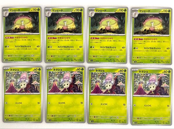 ポケモンカード マシェード ネマシュ 進化ライン 8枚