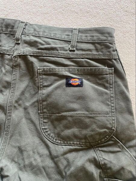 Dickies カーキ カーゴパンツ ワークパンツ 古着
