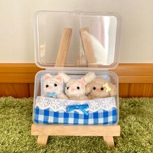 おでかけケース お布団付き 持ち運び 収納 推し活 赤ちゃん 5cmぬい グッズ 人形