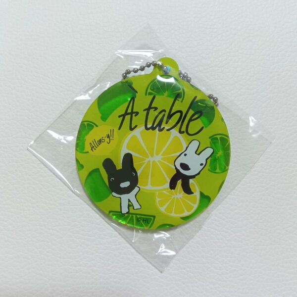 リサとガスパール ぷっくりクリアキーチェーン キーホルダー ガチャガチャ カプセルトイ