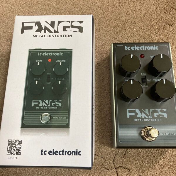 お値下げしました!新品!未使用!tc electronic FANGS Metal Distortion