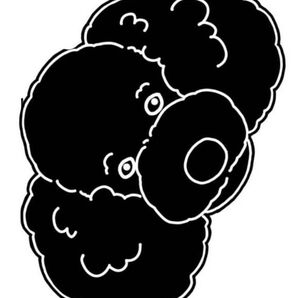 確認用カッティングステッカー・イラスト