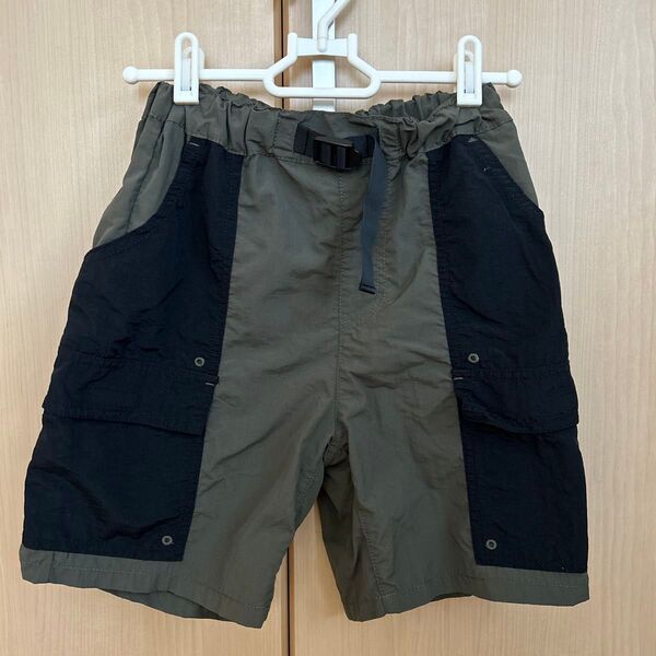 GU BOYS ドライイージーカーゴハーフパンツ 140