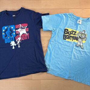 UNIQLO GU トイストーリーTシャツ130 2枚セット