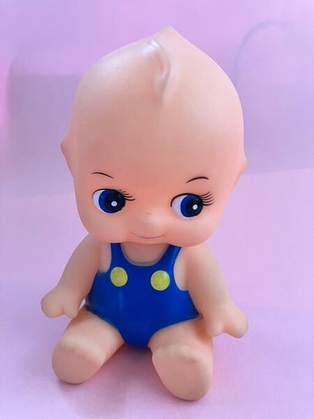 キューピー ソフビ 人形 マスコット 昭和 レトロ 貴重 在庫無し ヴィンテージ アンティーク ドール