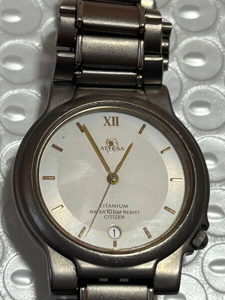 citizenATTESA titanium 不動品 部品取り用