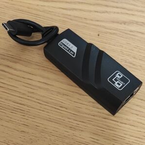 【ギガビットLAN】 USB−Type−C(3.0)対応 外付けLANアダプター ★ドライバー不要★