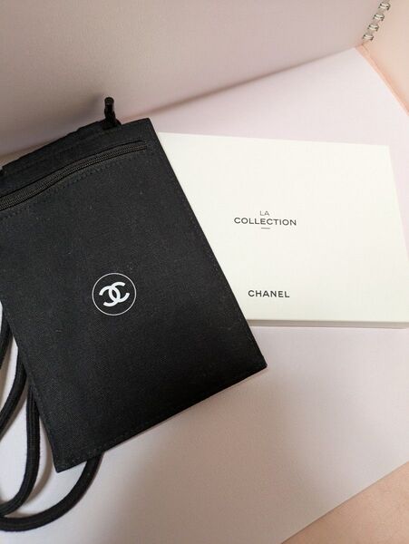 シャネル LA COLLECTION パスポートホルダー CHANEL ノベルティ 新品